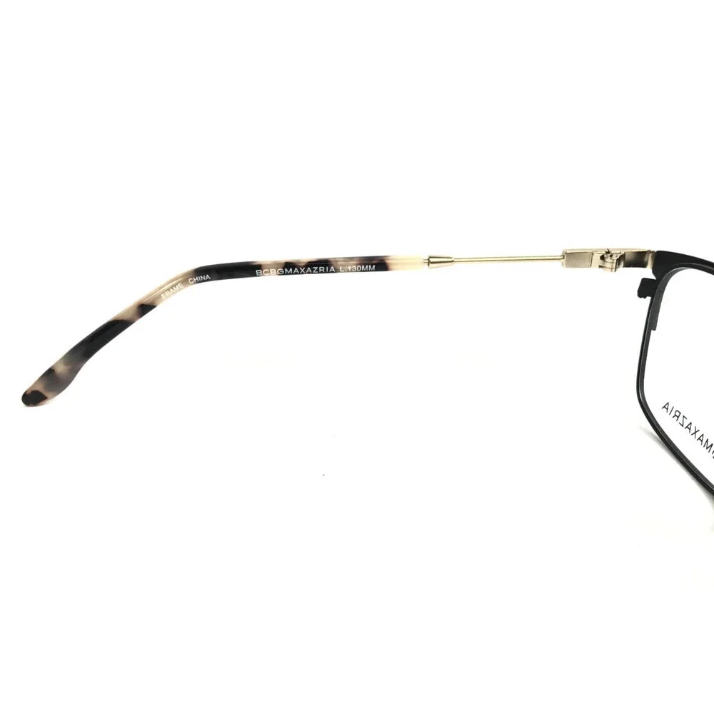 BCBGMAXAZRIA Eyeglasses Frames ANITA BLACK Matte Satin Tortoise 52-16-130